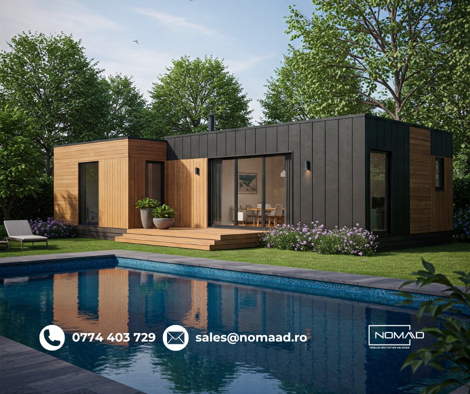 Cabină modulară pentru zonă montană: rezistentă la zăpadă și temperaturi extreme